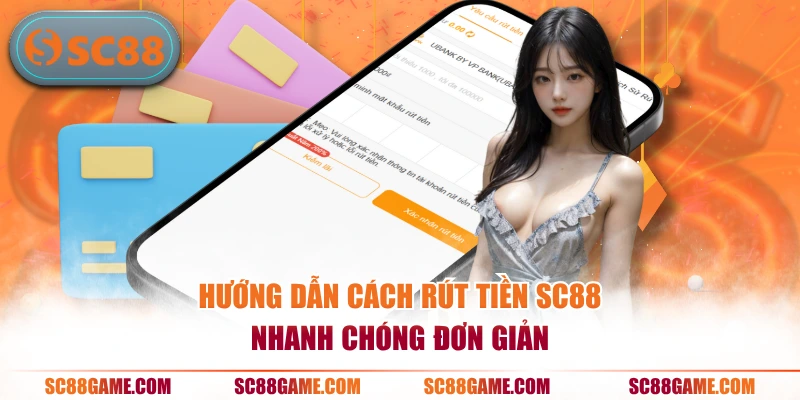 Hướng dẫn cách rút tiền SC88 nhanh chóng đơn giản